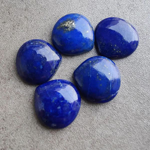 Calidad AAA + Cobre azul natural Turquesa Forma de corazón Cabujón Piedra preciosa suelta Parte posterior plana Calibrado Todos los tamaños Piedras preciosas - Product Image 5