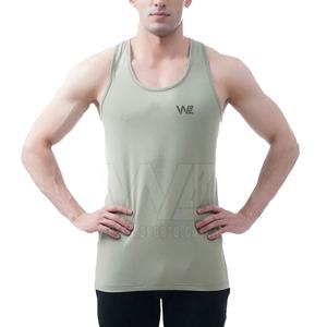 Vente chaude Y Retour Débardeur pour Hommes Séchage Rapide Gym Fitness Porter Coupe Lâche en Couleur Citrouille Stonewashed - Product Image 5