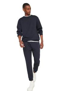 Vente en gros pas cher O-Neck Sweatshirt Jogger Set pour hommes OEM Manufacturer's Clothing Heavyweight Plus Size Tracksuit pour le printemps - Product Image 2
