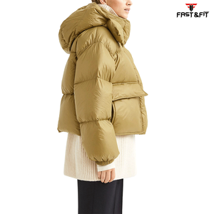 Professional Made Women Puffer Jacket Best Quality Wholesale Price Fashion Puffer Jacket for Women - Product Image 3