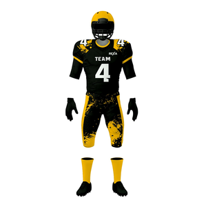 American Football Uniform Custom Design Breathable <b>Short</b> <b>Sleeve</b> Jersey <b>Hoodies</b> Digital Print Wholesale Price - Product Image 2