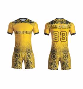 ชุดเสื้อฟุตบอลพิมพ์โลโก้พิมพ์ลายบริการ OEM - Product Image 1