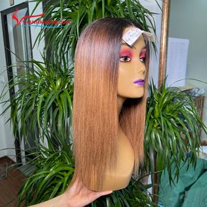 Bob Wig Human Hair Extension Bone Straight <b>Lace</b> <b>Closure</b> 2x4 Middle Part Wigs Human Hair Vietnamese Wig - Product Image 4