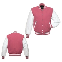 Vestes de Baseball pour hommes, Patchwork personnalisé, broderie Chenille, manches en cuir bombardier, impression de Logo personnalisée