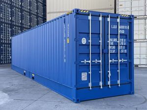 Contenedor de Envío Seco Azul de 40 Pies, Nuevo y Vacío, para Transporte de Mercancías, Origen Ankara, Marca de Contenedores de Envío - Product Image 1