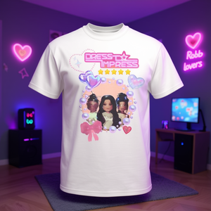 <b>Dress</b> To Impress Robux <b>Lovers</b> T-Shirt Unisex Adult Size S M L XL XXL - Product Image 3