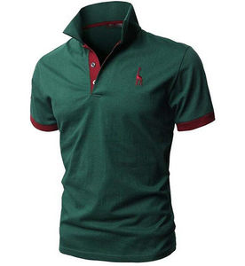 Haute qualité 2025 nouveau sur mesure 200 Gsm lavable coton Golf chemise T-Shirt personnalisé imprimé pour hommes vêtements d'été populaires - Product Image 6