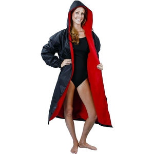 Parka de natación con forro polar para adultos y niños unisex con forro de toalla Parka de natación deportiva de estilo callejero al por mayor para deportes de invierno - Product Image 5
