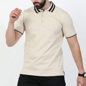 Chemises polo pour hommes, surface lisse et respirante offrant fraîcheur toute la journée, design de col confortable, chemises polo pour hommes - Product Image 3