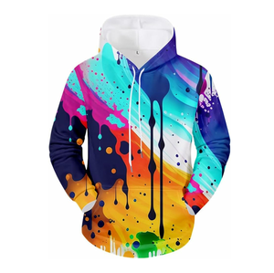 Fabricante más vendido de secado rápido transpirable nuevos diseños venta al por mayor hombres ropa casual sublimación sudaderas con capucha - Product Image 1