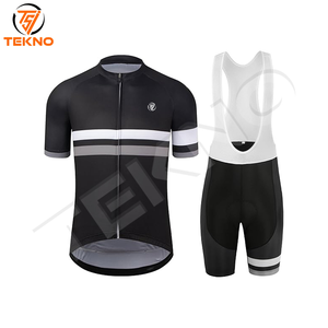 Prix de gros Uniformes de cyclisme sur mesure en vrac Quantité d'uniformes de cyclisme par sublimation personnalisés pour les vêtements d'équipe Service OEM - Product Image 4