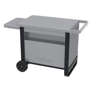 Chariot de barbecue Deluxe ATTITUDE Silver (120x63x73cm) Carrello pour 2000036959 Accessoires de barbecue - Product Image 1