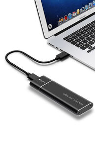 Aluminum M2 NVMe <b>Ssd</b> Enclosure Adapter <b>External</b> USB Type c PCIE M.2 Nvme Metal <b>SSD</b> Enclosure Case - Product Image 6