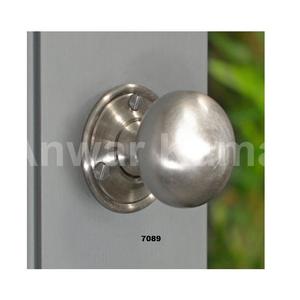 Hot Selling Brush Nickle Rounded <b>Door</b> <b>Knob</b> <b>Decorative</b> <b>Knob</b> For Home Living Room Bed Room Dining <b>Door</b> Decoration - Product Image 1