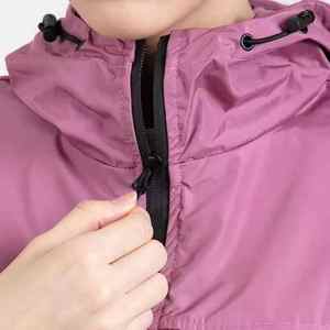 Chaqueta cortavientos elegante de lujo para mujer, chaqueta de abrigo de secado rápido repelente al agua de tendencia para mujer con logotipo personalizado - Product Image 3