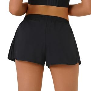 Shorts Deportivos Fluidos para Mujer, para Gimnasio, Yoga, Ejercicio, Correr, Ciclismo, Tenis, Falda Deportiva, Ropa Linda de Verano, Shorts Negros para Chicas - Product Image 2