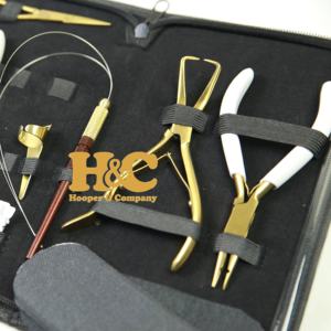 Nuevas Alicates para Extensiones de Cabello en Oferta, Acero Inoxidable de Grado Quirúrgico, Uso Comercial, Tijeras para Microperlas, Peine, Clip, Kit de Herramientas para el Cabello - Product Image 2