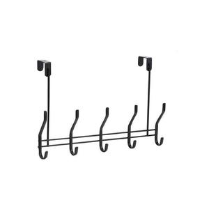 Support de porte en fer robuste conçu pour supporter de grandes couronnes, lanternes, plantes et ornements décoratifs saisonniers - Product Image 4