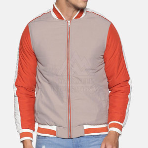 New Winter Style Solid Color Men <b>Slim</b> <b>Fit</b> Stand Collar Windproof High Quality Bomber <b>Jacket</b> Made in Pakistan - Product Image 2