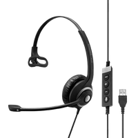 Casques téléphoniques USB EPOS IMPACT SC 630 P/N 1000552 Lot de 5 unités Fabriqué en Chine