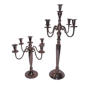 Bougeoir à 5 bras en aluminium pour hôtel, maison, sol, table, décoration, intérieur, extérieur, mariage - Product Image 6