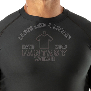 เสื้อยืดออกกำลังกายผู้ชาย FANTASY WEAR OEM 2026 พรีเมียมและขายส่ง แห้งเร็ว กระชับกล้ามเนื้อ พร้อมออกแบบและโลโก้ตามสั่ง - Product Image 4