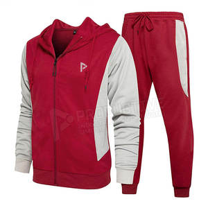 Chándal transpirable para hombre con fondo activo Logotipo personalizado Último diseño para la temporada de primavera MOQ bajo - Product Image 1