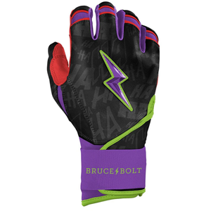 Guantes de Bateo de Béisbol BRUCE BOLT de Cuero Antideslizante con Logotipo y Diseño Personalizados, Calidad Profesional, Fabricados con Cuero Premium - Product Image 2