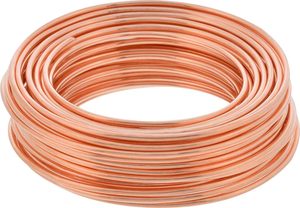 Compre bobina de alambre de cobre puro al 99.99%, alambre sólido para aplicaciones eléctricas, calibre 22, 100 pies - Product Image 4