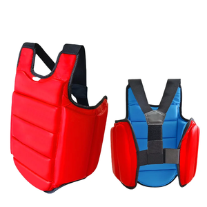 Protector de Pecho para Karate, Protector de Pecho Doble Grueso, Unisex, Equipo de Protección, Chaleco de Entrenamiento para Competencia, Protectores de Taekwondo - Product Image 5