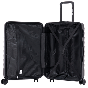 WINGS Fashion ABS+ Hard Shell Single Unit <b>Luggage</b> 28 24 20 18 16 14 Inch <b>Lightweight</b> Trolley Zipper Closure Dual 360 Wheels - Product Image 5