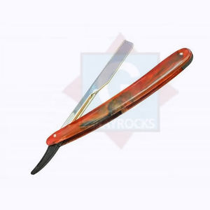 มีดโกนหนวดแบบตรงใบมีดสแตนเลสสำหรับร้านตัดผม - Product Image 2