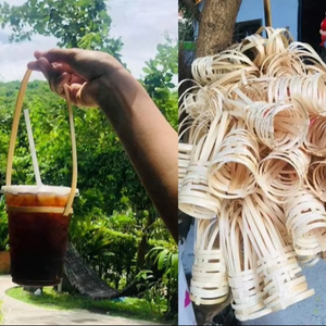 Prix le moins cher de 99GD porte-gobelets en bambou naturel touche moderne pour la décoration de table porte-gobelets en bambou du Vietnam - Product Image 1