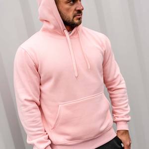 เสื้อมีฮู้ดผ้าฟลีซแบบสวมหัวมีฮู้ดผ้าฟลีซเทอร์รี่คอเต่าสำหรับผู้ชายเสื้อสวมหัวมีฮู้ด2023สินค้าใหม่ - Product Image 5