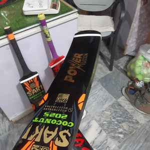 Batte de cricket Saki Power Edition originale en bois de coco pour le sport - Product Image 4