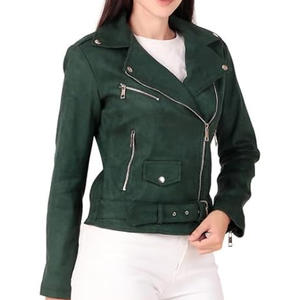 New Vintage Style Ladies <b>Suede</b> Leather <b>Jacket</b> With OEM Service Premium Quality Made Women's <b>Suede</b> Leather <b>Jackets</b> - Product Image 3