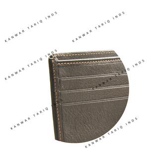 Crazy Horse cuero genuino hombres moda cinturón RFID bloqueo latón sólido calidad billetera con hebillas - Product Image 4