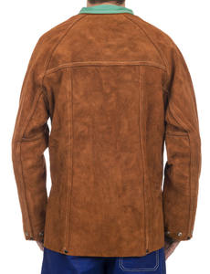 Veste de soudage en cuir robuste électrique | Idéal pour un ampérage élevé ou un soudage hors position - Product Image 2