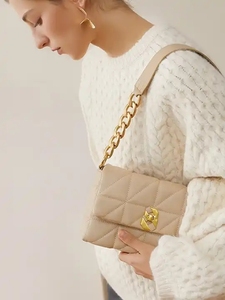 Bolso de Hombro de Cuero de Cadena al por Mayor 2026, Bolso de Diseñador de Moda de Calidad PU para Mujer - Product Image 5