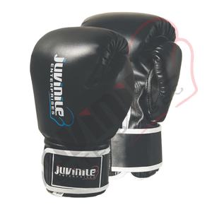 Nouveau design Gants de boxe d'entraînement pour jeunes avec logo personnalisé avec poignées Support de poignet en cuir à crochet et boucle Léger et respirant - Product Image 1