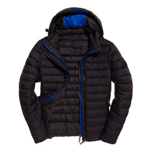 Chaqueta Parka cálida de invierno 2024 para hombre, abrigos acolchados con capucha y cremallera en lona, chaqueta acolchada de moda especial al por mayor - Product Image 1