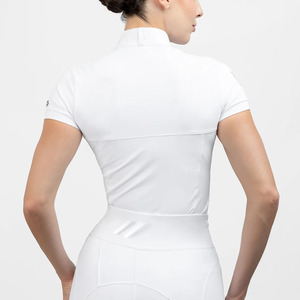 Camisa de Equitación Personalizada para Mujer, Transpirable, de Manga Corta, para las Cuatro Estaciones - Product Image 6