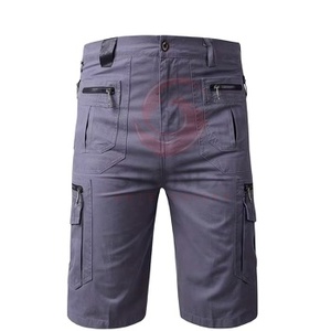 Pantalones Cortos Cargo Casuales de Hombre, Tejidos, Transpirables, con Logotipo Personalizado, Tallas Grandes, de Algodón de Alta Calidad, Secado Rápido, Moda - Product Image 1