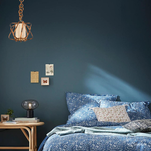 Lustre français du milieu du siècle pendentif lumière canne rotin abat-jour avec bambou matériel décoration de la maison - Product Image 6