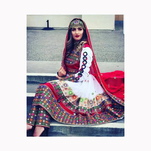 VESTIDOS KUCHI AFGANOS MODERNOS para NIÑAS, VESTIDOS KUCHI AFGANOS PAKISTANÍES para MUJERES, DISEÑOS KUCHI en HERMOSOS DISEÑOS, SERVICIO OEM ODM - Product Image 4