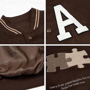Customized Winter Stand Collar <b>Varsity</b> <b>Jacket</b> High Quality OEM Service for Men - Product Image 3