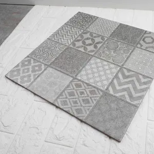 重型地毯地砖20x 20英寸浅灰色20支商用地毯砖50x 50厘米