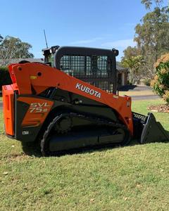 Alta calidad superior Envío gratis Kubota Loader Crawler Tracked SSV75 Skid Steer Loader Compact Skid Loader Compre entrega rápida - Product Image 2