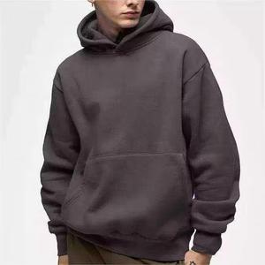 Plus Size <b>Mens</b> Sweatshirt Hoodies <b>Pullover</b> Fleece Hoodies Cotton Oversized Blank Hoodies Custom logo basics cotton blended - Product Image 5