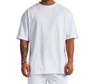 เสื้อยืดออกกำลังกายผ้าฝ้าย100% ปรับแต่งได้2024ออกแบบได้เองเสื้อยืดยาว GSM ขนาดใหญ่ใส่สบายสำหรับผู้ชาย3D เย็นแห้งระบายอากาศได้ดี - Product Image 1